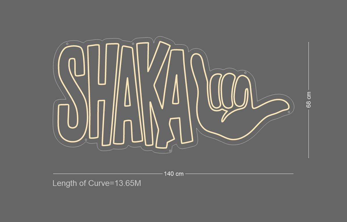 Custom Sign: SHAKA