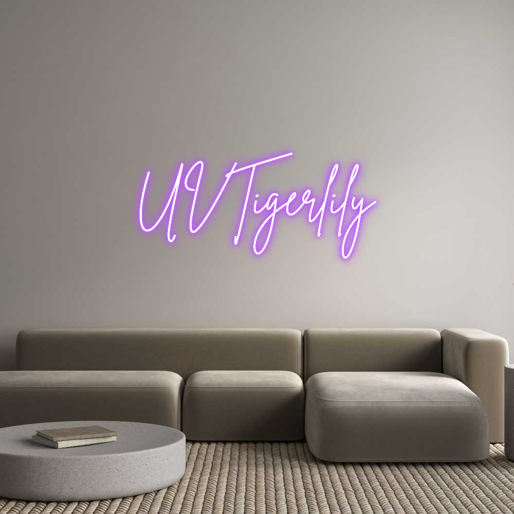 Custom Neon: UVTigerlily