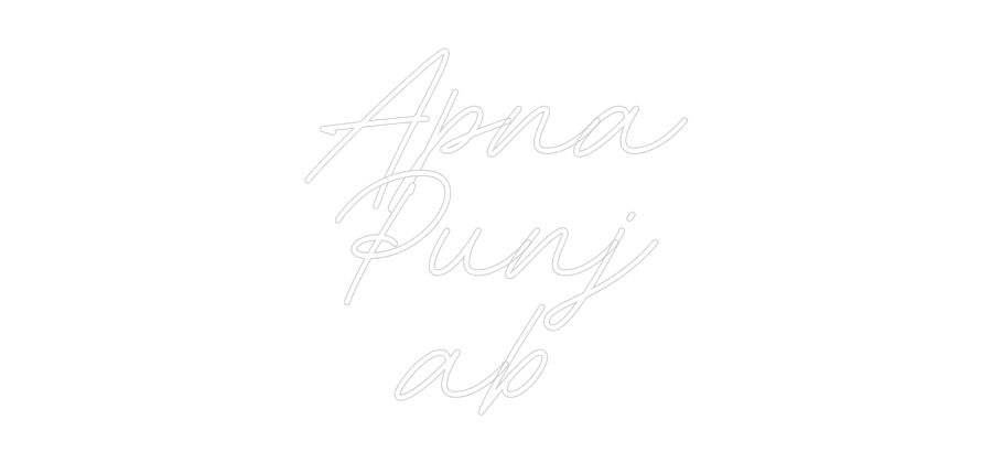 Custom Neon: Apna
Punj
ab