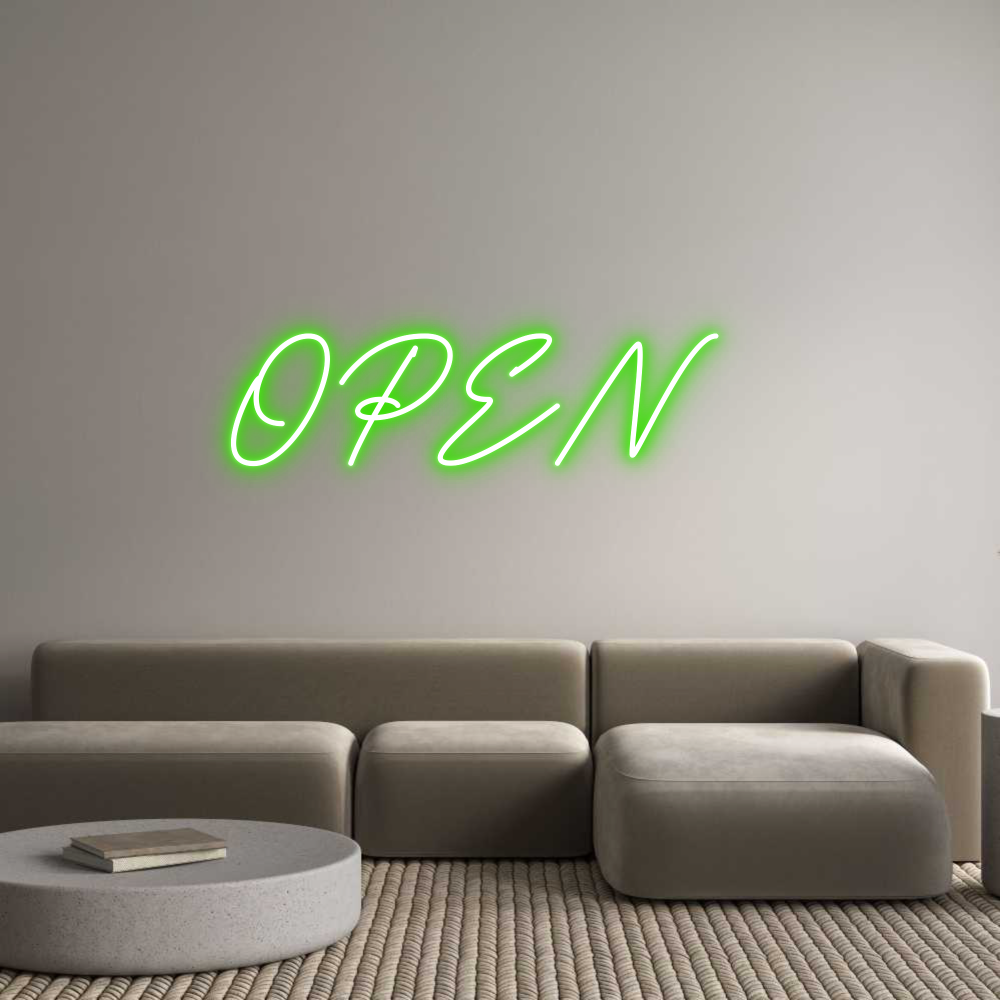 Custom Neon: OPEN