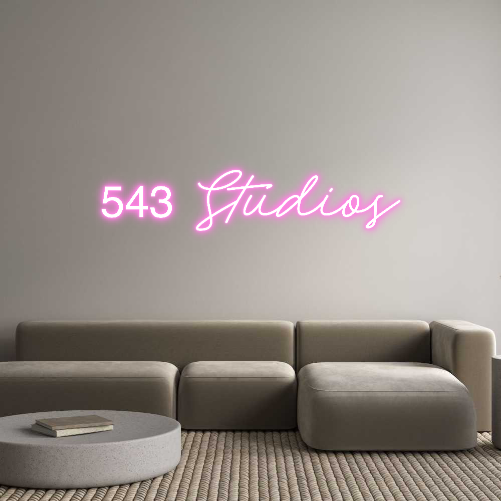 Custom Neon: 543 Studios