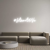 Custom Neon: #Letsmeet@Vic
