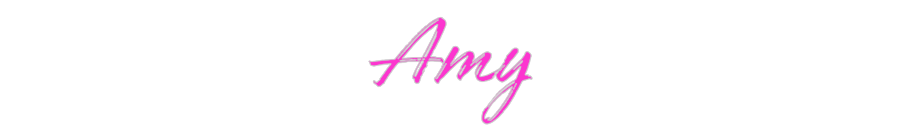 Custom Neon: Amy