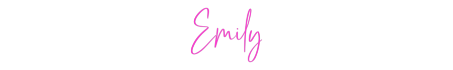 Custom Neon: Emily