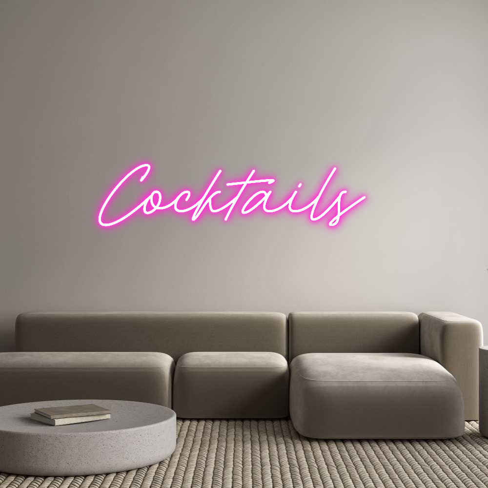 Custom Neon: Cocktails