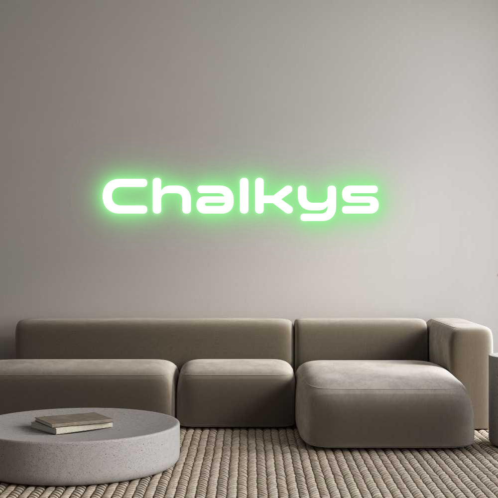 Custom Neon: Chalkys