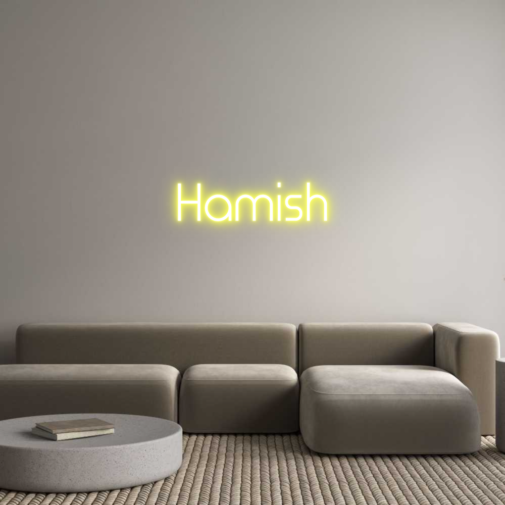 Custom Neon: Hamish