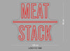 Custom Sign: MEAT STACK