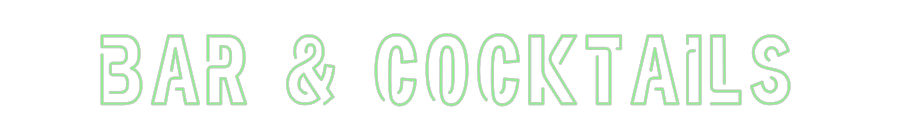 Custom Neon: BAR & COCKTAILS