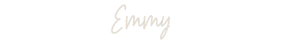 Custom Neon: Emmy