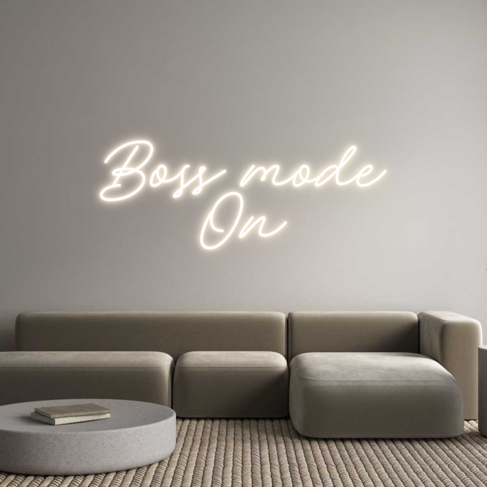 Custom Neon: Boss mode
On