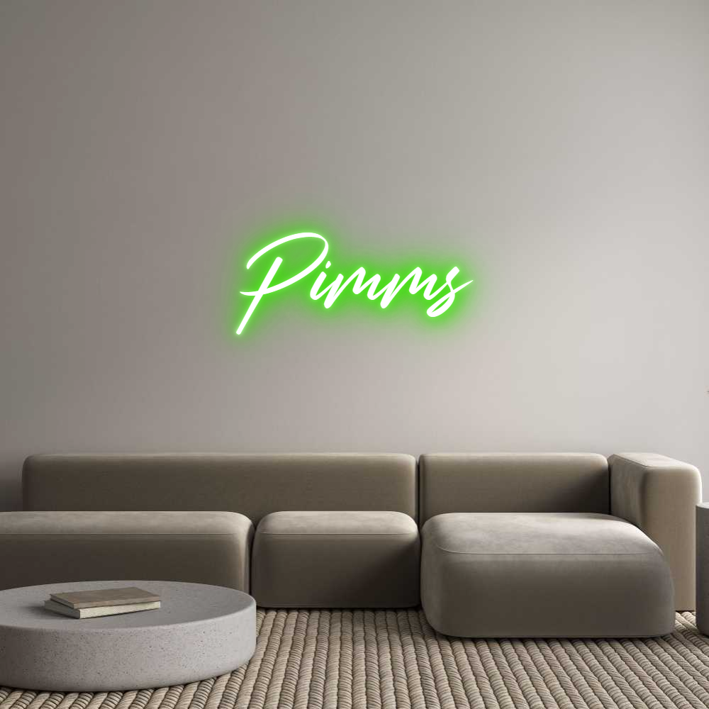 Custom Neon: Pimms