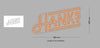 Custom Sign: HANKS