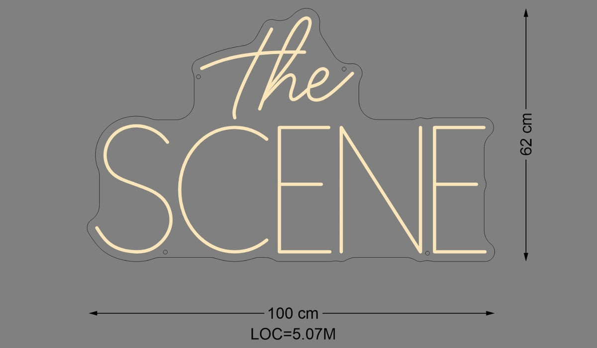 Custom Sign: the SCENE