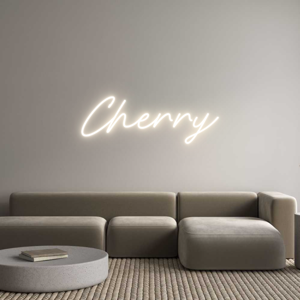 Custom Neon: Cherry