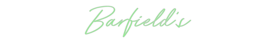 Custom Neon: Barfield's