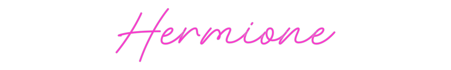 Custom Neon: Hermione