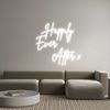 Custom Neon:      Happily ...