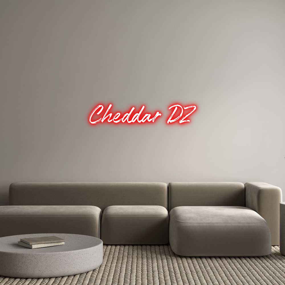 Custom Neon: Cheddar DZ