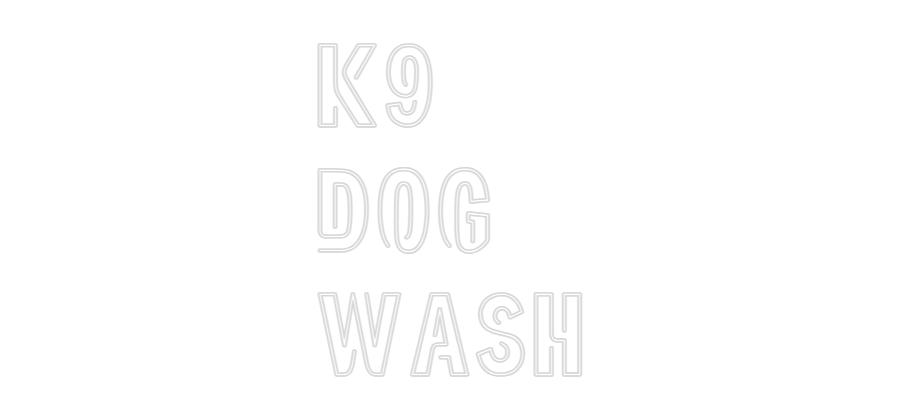 Custom Neon: K9
DOG
WASH