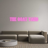 Custom Neon: The goat yard