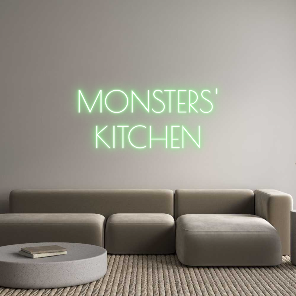 Custom Neon: MONSTERS'
KI...