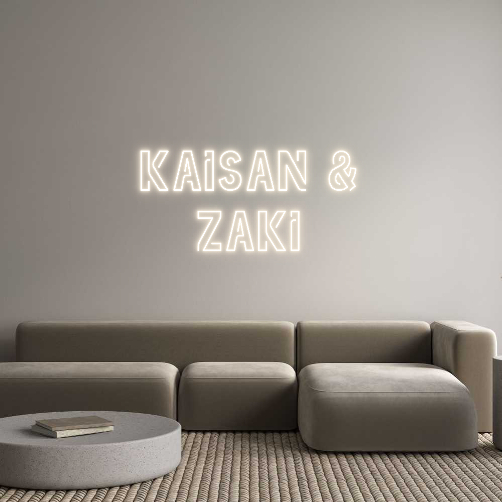 Custom Neon: Kaisan &
Zaki