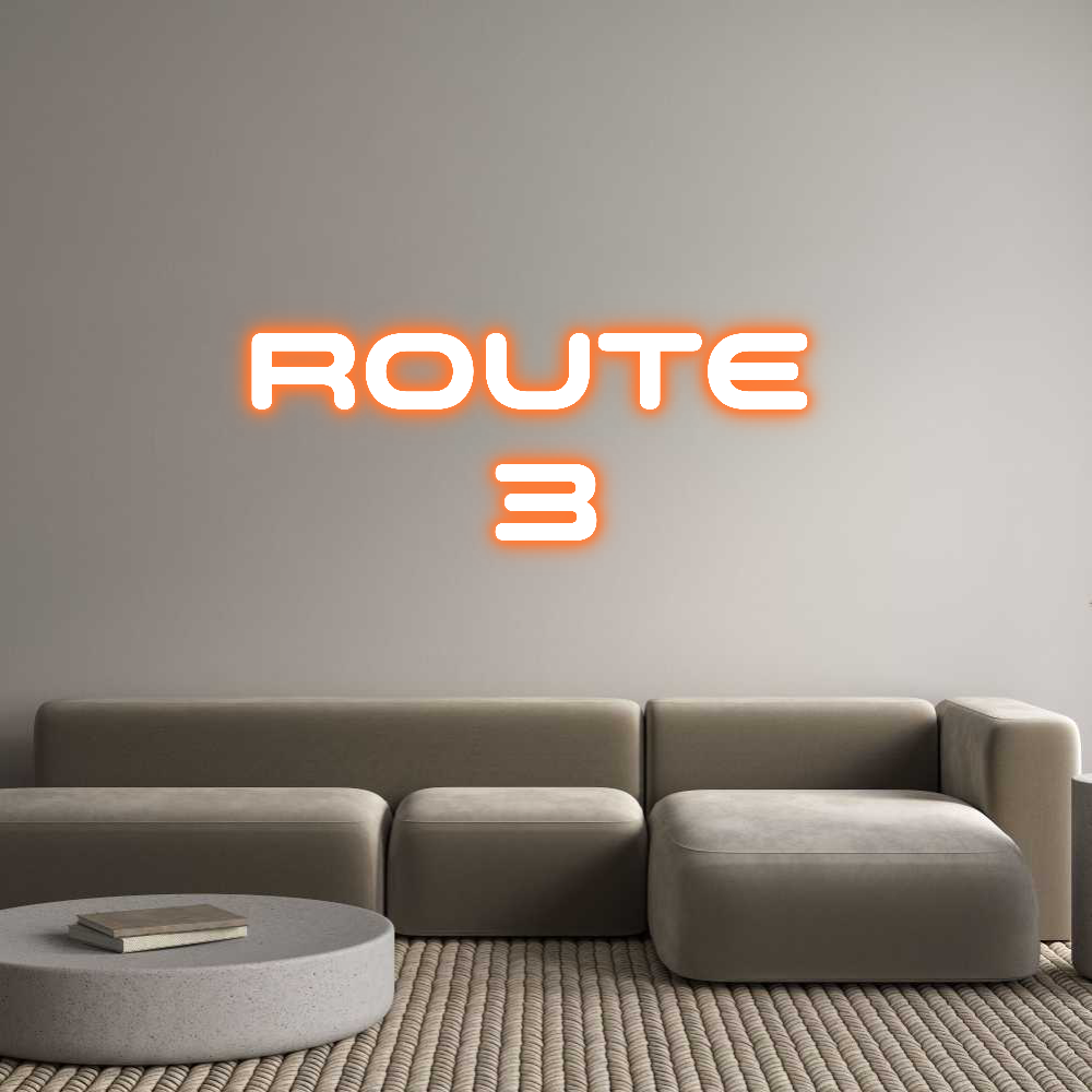 Custom Neon: ROUTE 
3