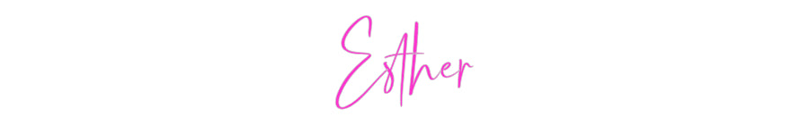 Custom Neon: Esther