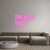 Custom Neon: The goat
yard