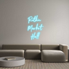 Custom Neon: Ruthin
 Mark...