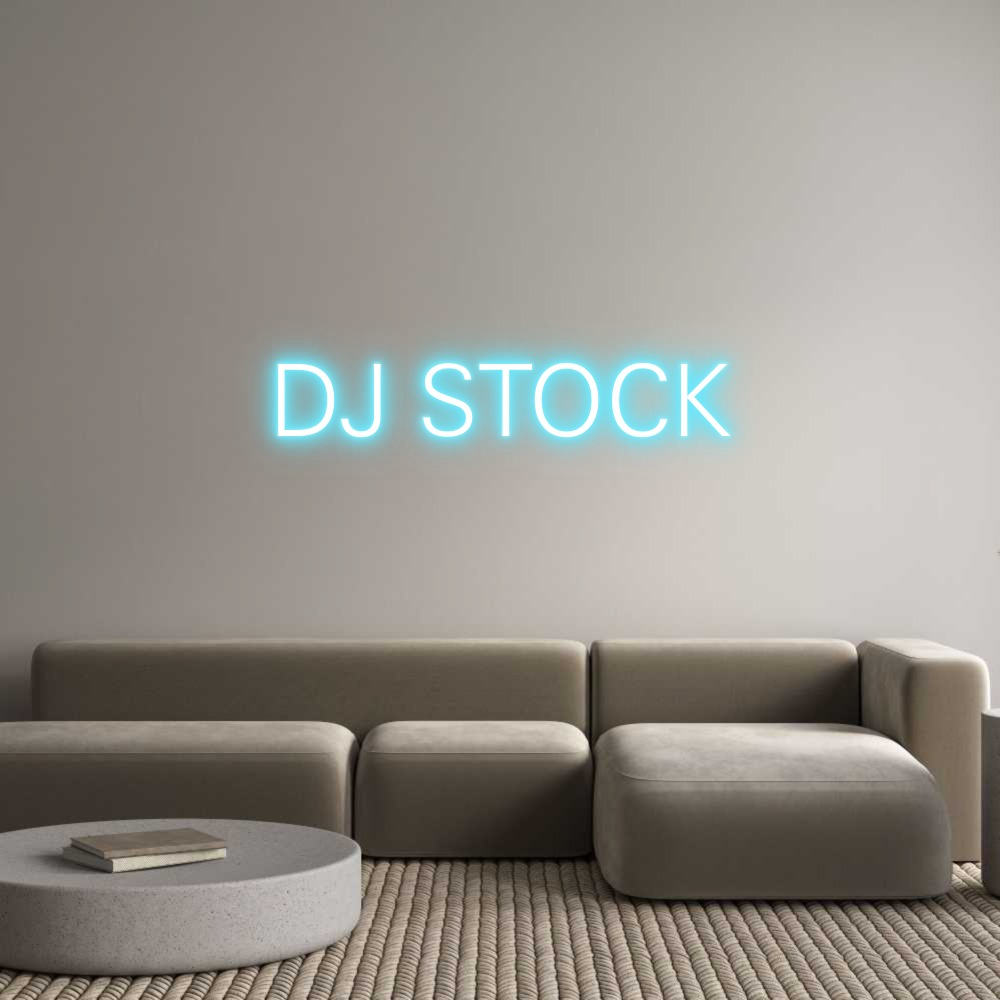 Custom Neon: DJ STOCK