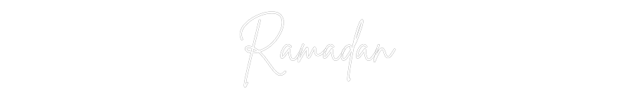 Custom Neon: Ramadan