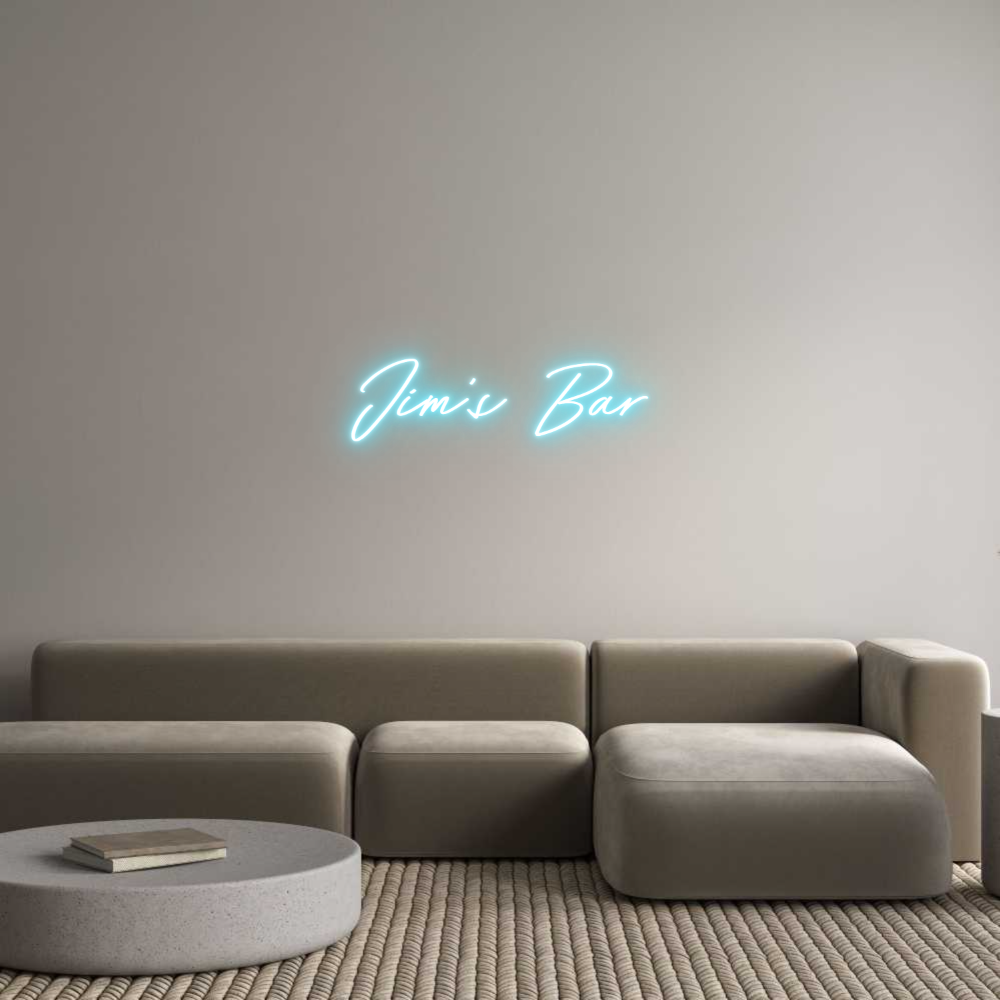 Custom Neon: Jim's Bar