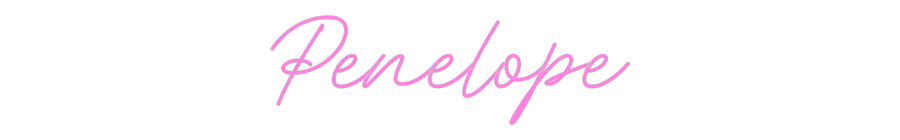 Custom Neon: Penelope