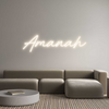 Custom Neon: Amanah