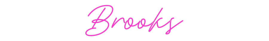 Custom Neon: Brooks