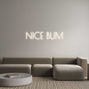 Custom Neon: NICE BUM