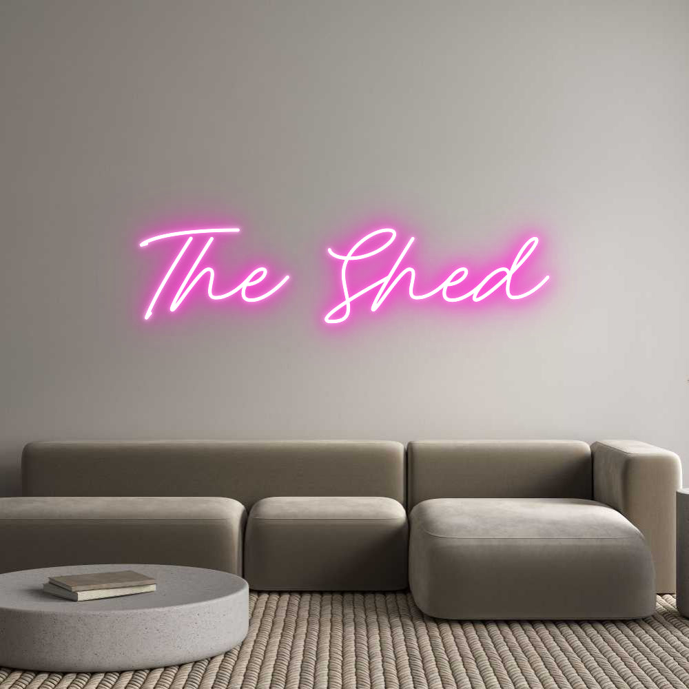 Custom Neon: The Shed