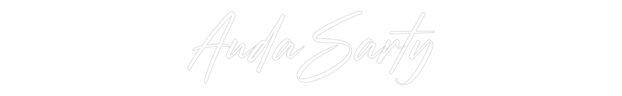 Custom Neon: AudaSarty