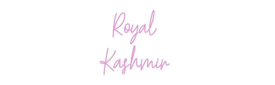 Custom Neon: Royal 
Kashm...