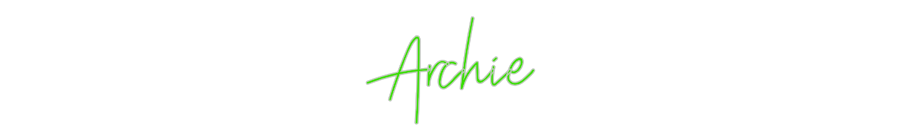 Custom Neon: Archie
