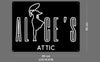 Custom Sign: ALICE’S ATTIC