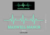 Custom Sign: MAXWELL MANOR