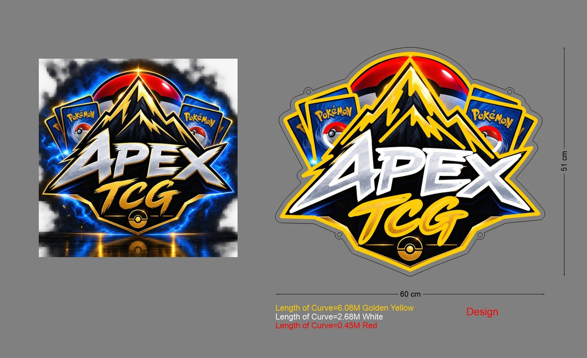 Custom Neon Sign For APEX TCG