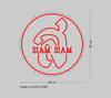 Custom Sign: SIAM SIAM