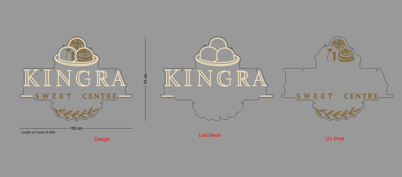 Custom Sign: KINGRA