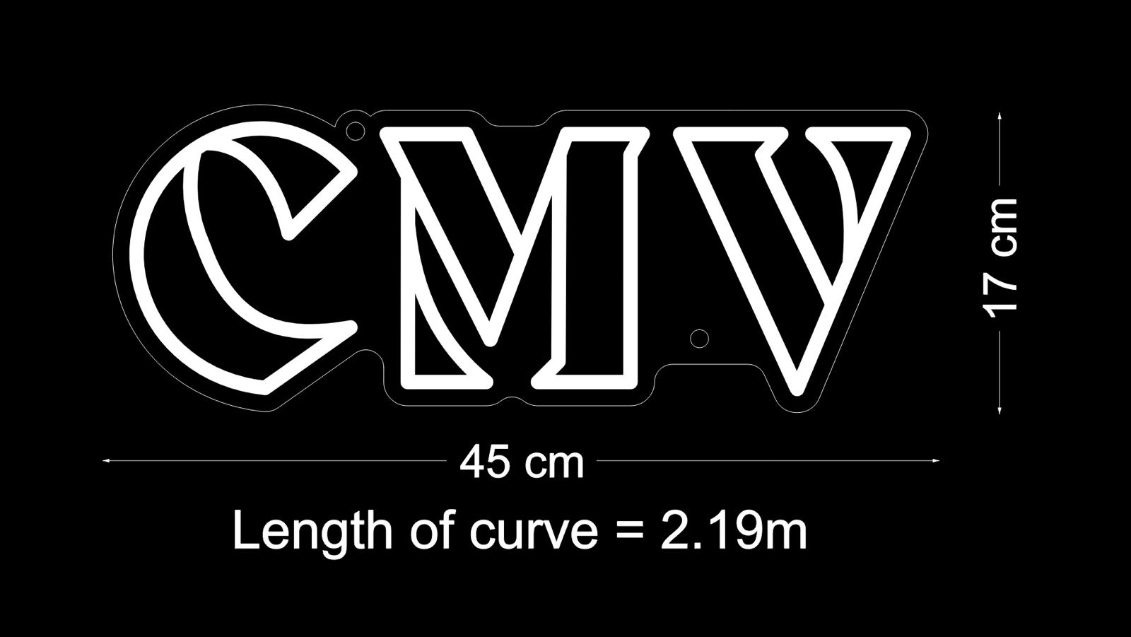 Custom Sign: CMV