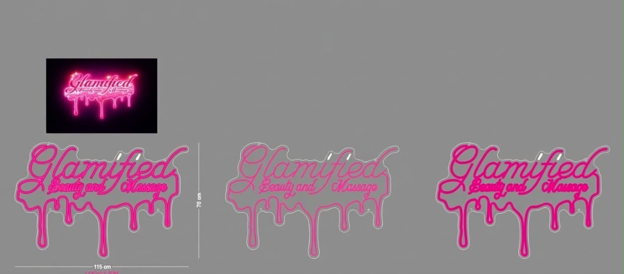 Custom Sign: Glamified