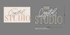 Custom Sign: THE Crystal STUDIO